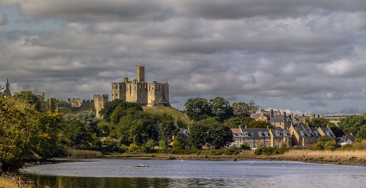 3rd  Warkworth Castle by Janet Taylor